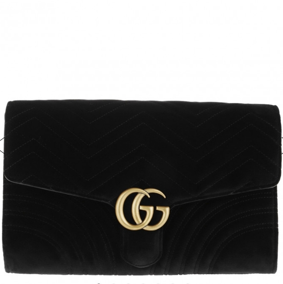 gucci clutch velvet